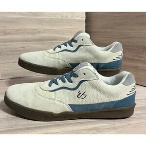 New! Es Skateboard Shoes Sneaker Melange Beige/Grey/White Mens Sz 13 Skater